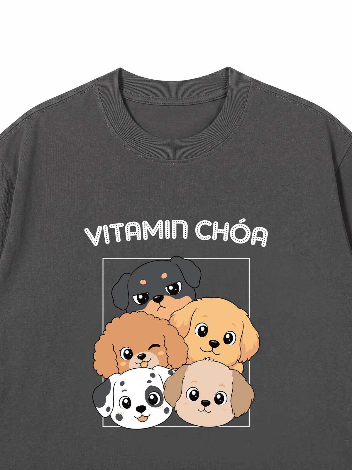 Áo Thun Relaxed Fit Vitamin Chóa