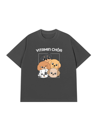 Áo Thun Relaxed Fit Vitamin Chóa