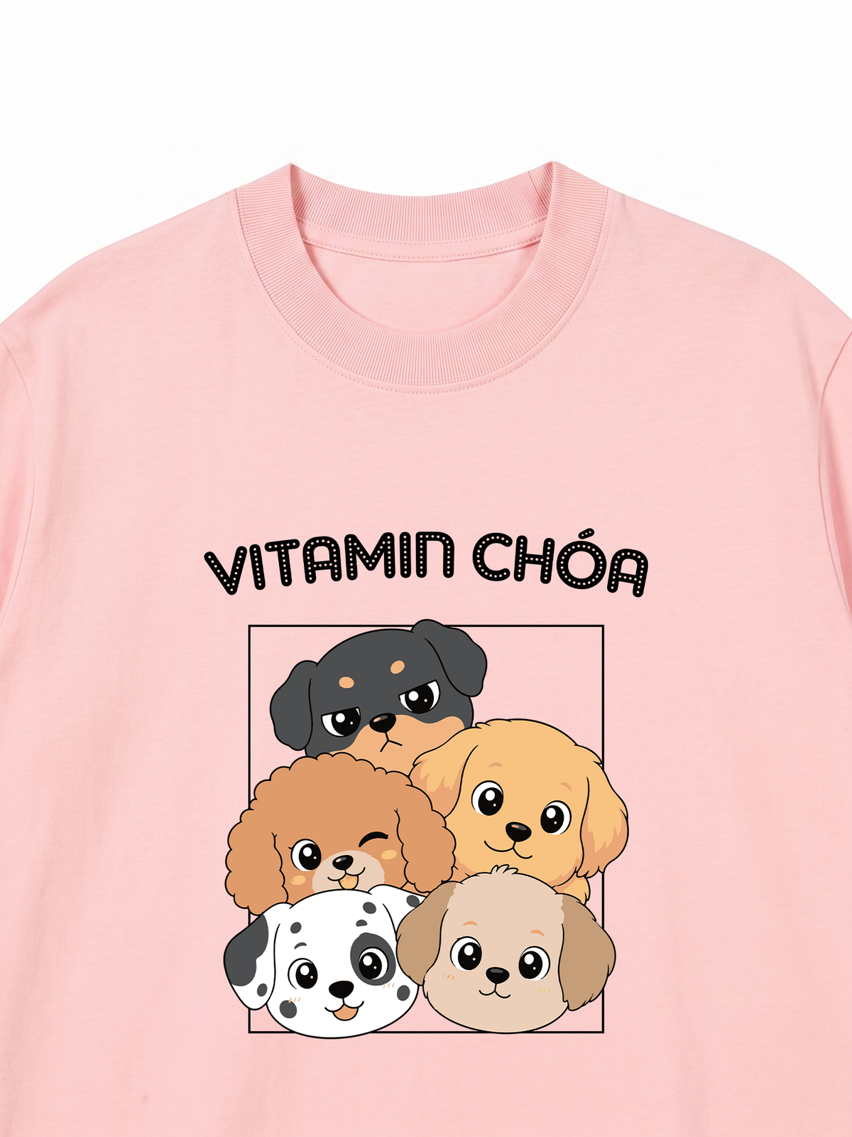 Áo Thun Relaxed Fit Vitamin Chóa