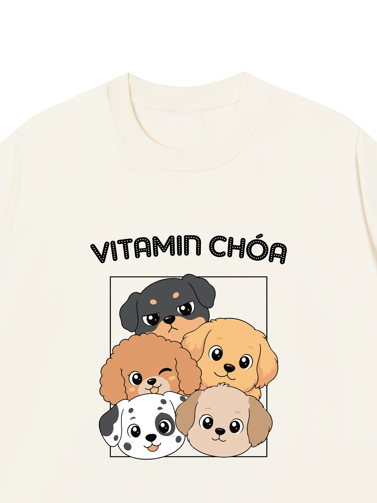 Áo Thun Relaxed Fit Vitamin Chóa
