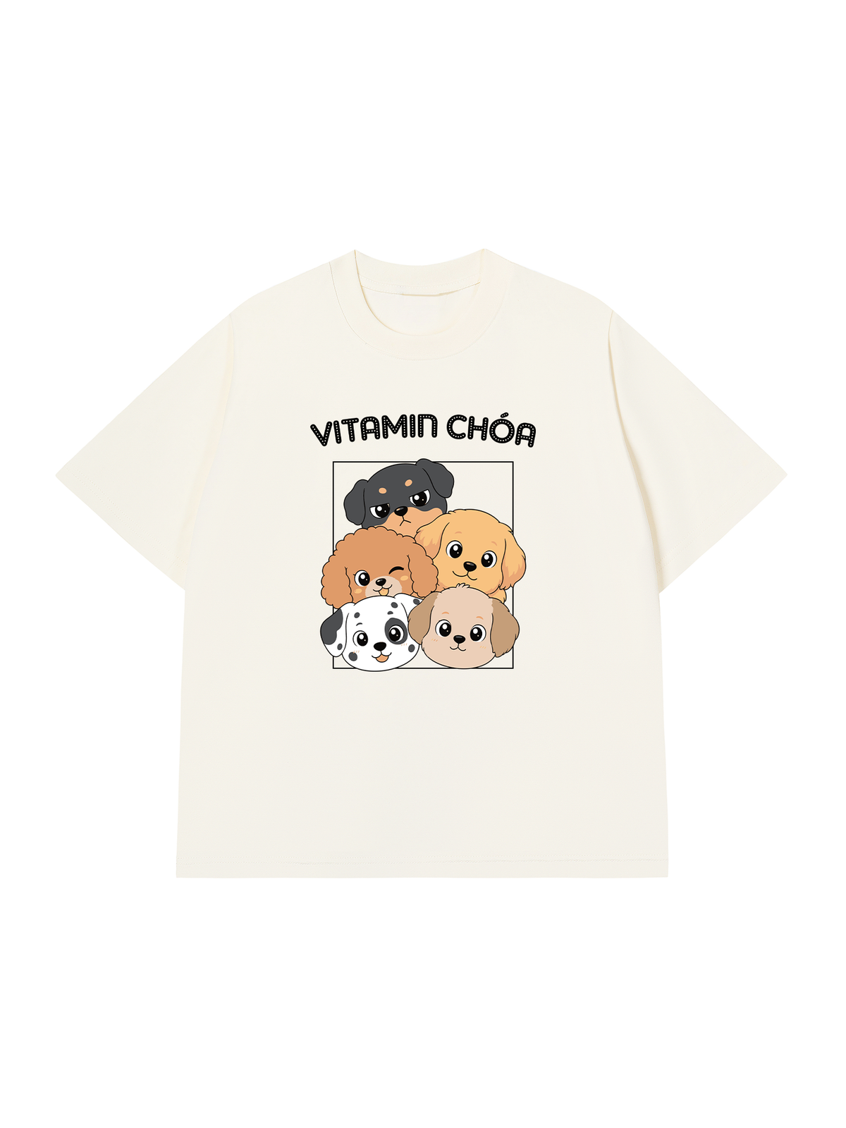Áo Thun Relaxed Fit Vitamin Chóa