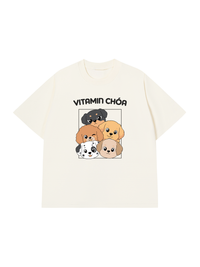 Áo Thun Relaxed Fit Vitamin Chóa