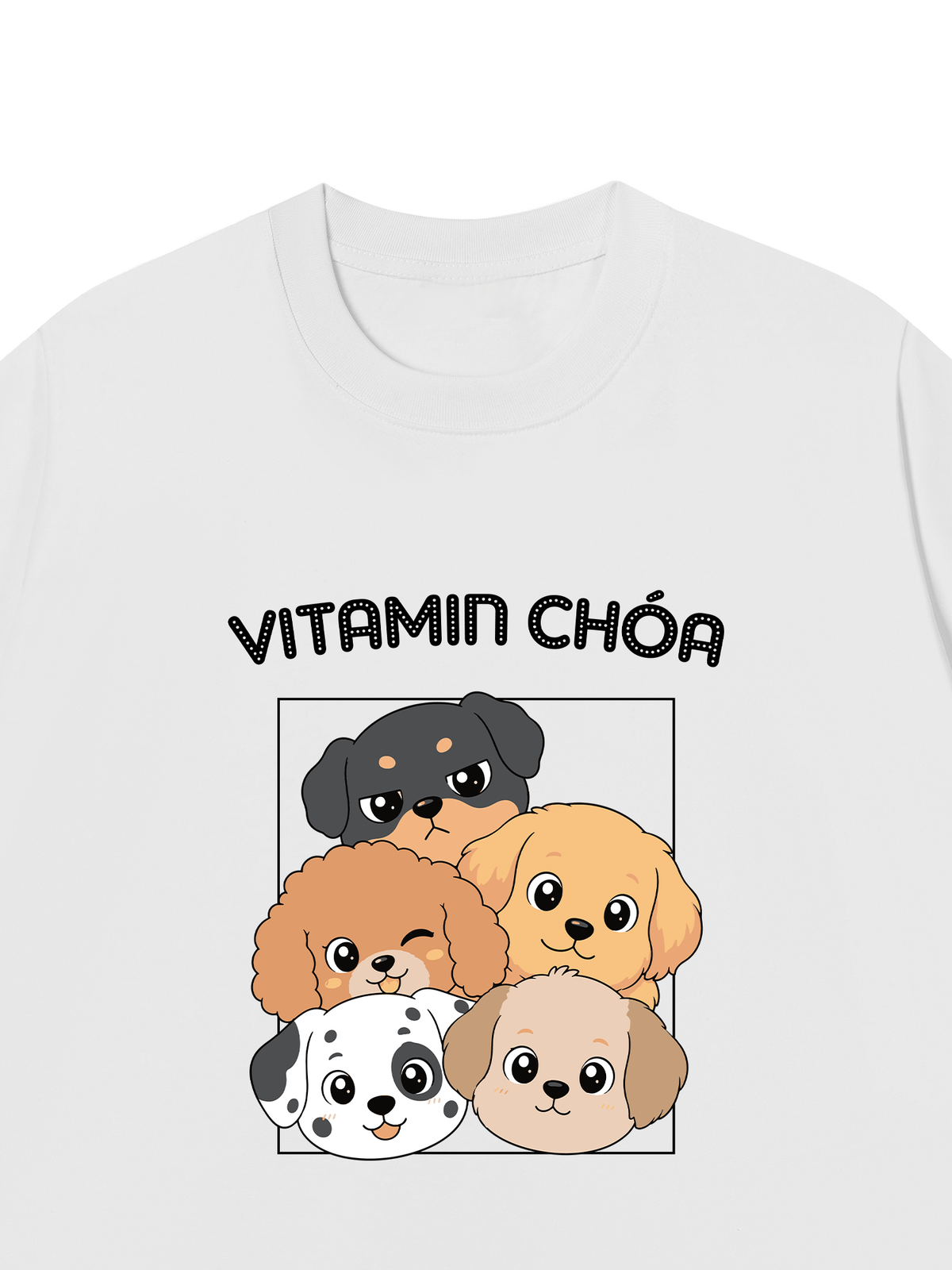 Áo Thun Relaxed Fit Vitamin Chóa