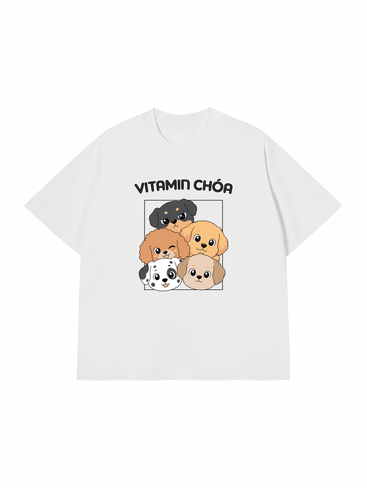 Áo Thun Relaxed Fit Vitamin Chóa