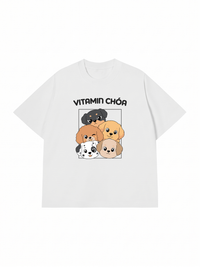 Áo Thun Relaxed Fit Vitamin Chóa