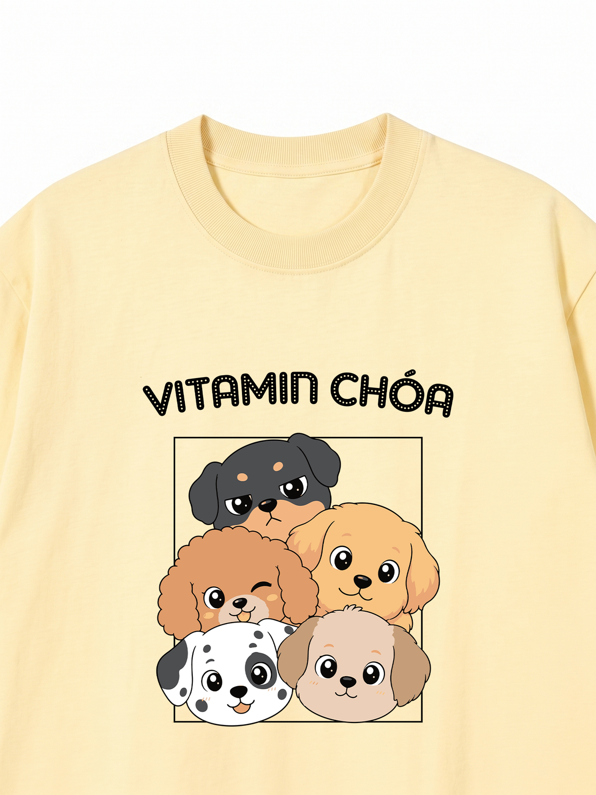 Áo Thun Relaxed Fit Vitamin Chóa