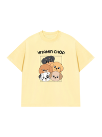 Áo Thun Relaxed Fit Vitamin Chóa