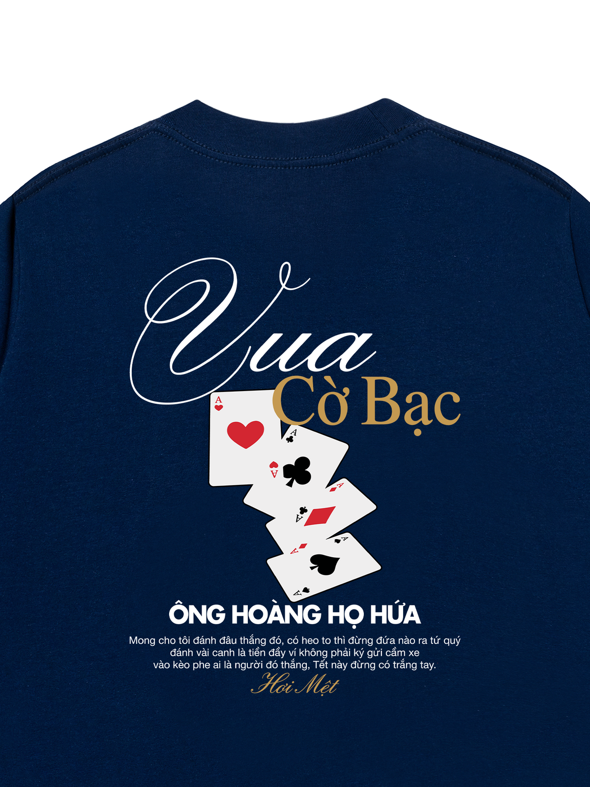 Áo Thun Relaxed Fit Vua Cờ Bạc