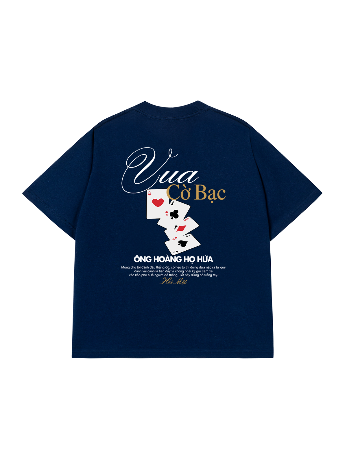 Áo Thun Relaxed Fit Vua Cờ Bạc