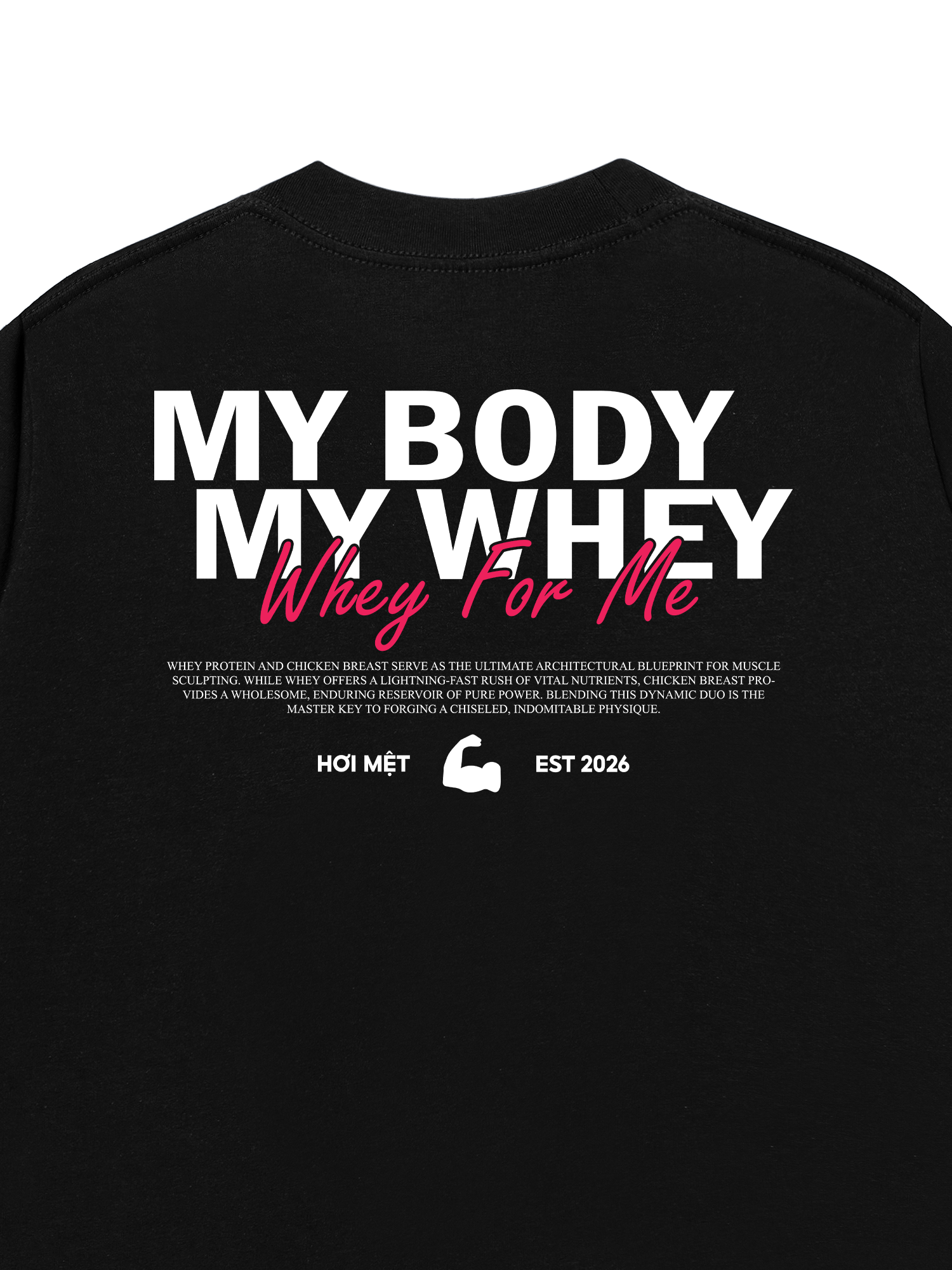 Áo Thun Relaxed Fit Whey For Me