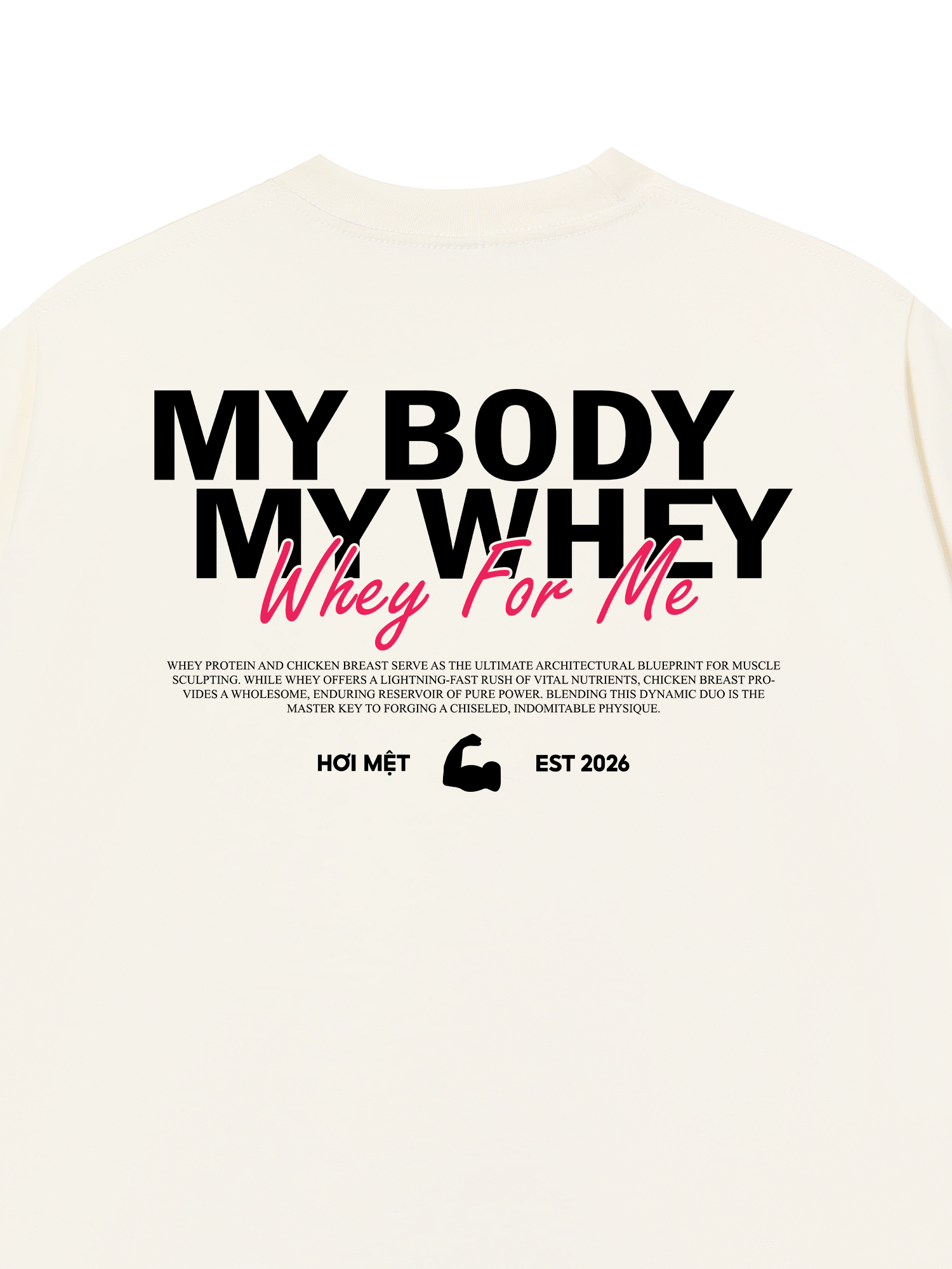 Áo Thun Relaxed Fit Whey For Me