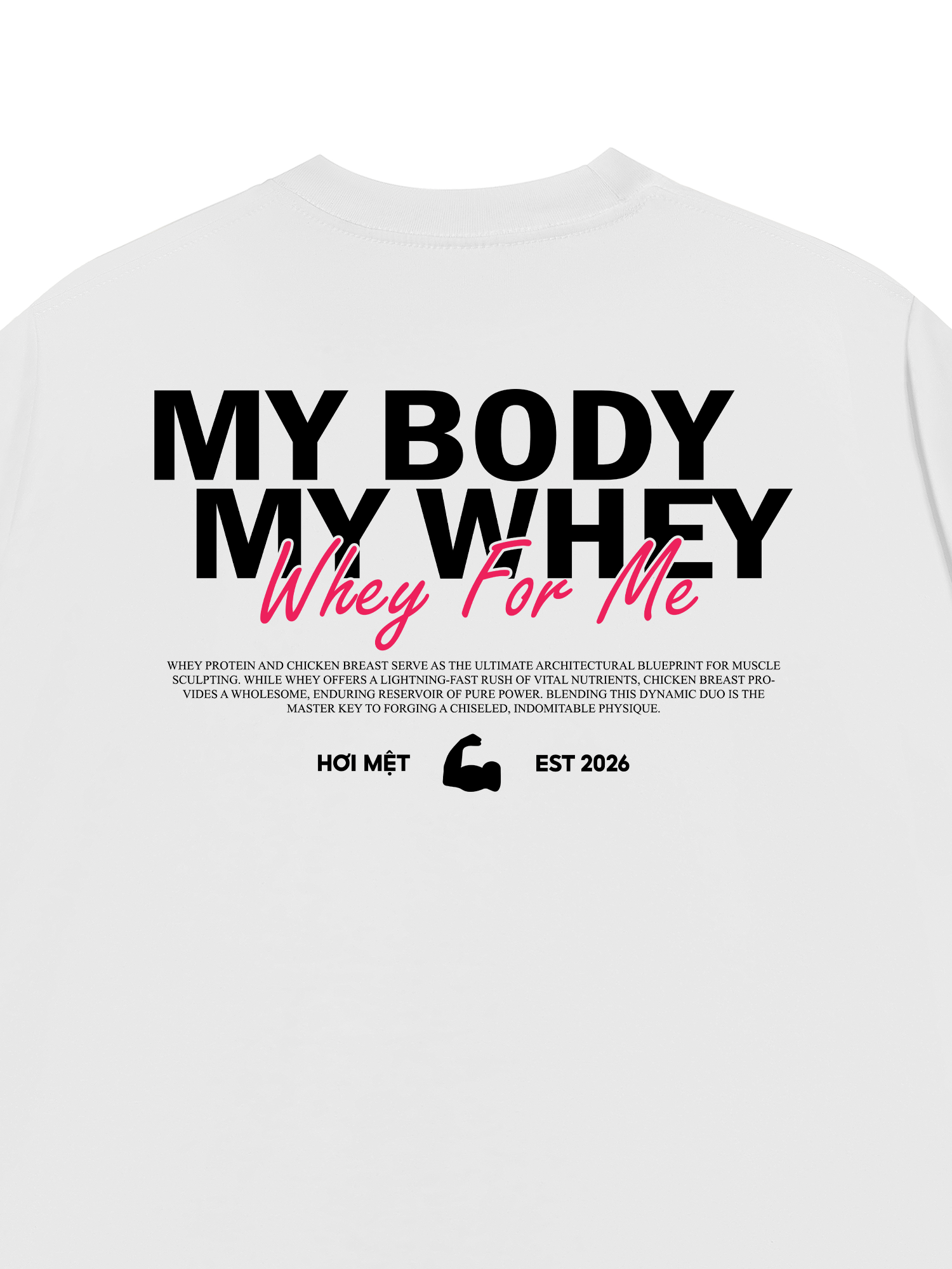 Áo Thun Relaxed Fit Whey For Me