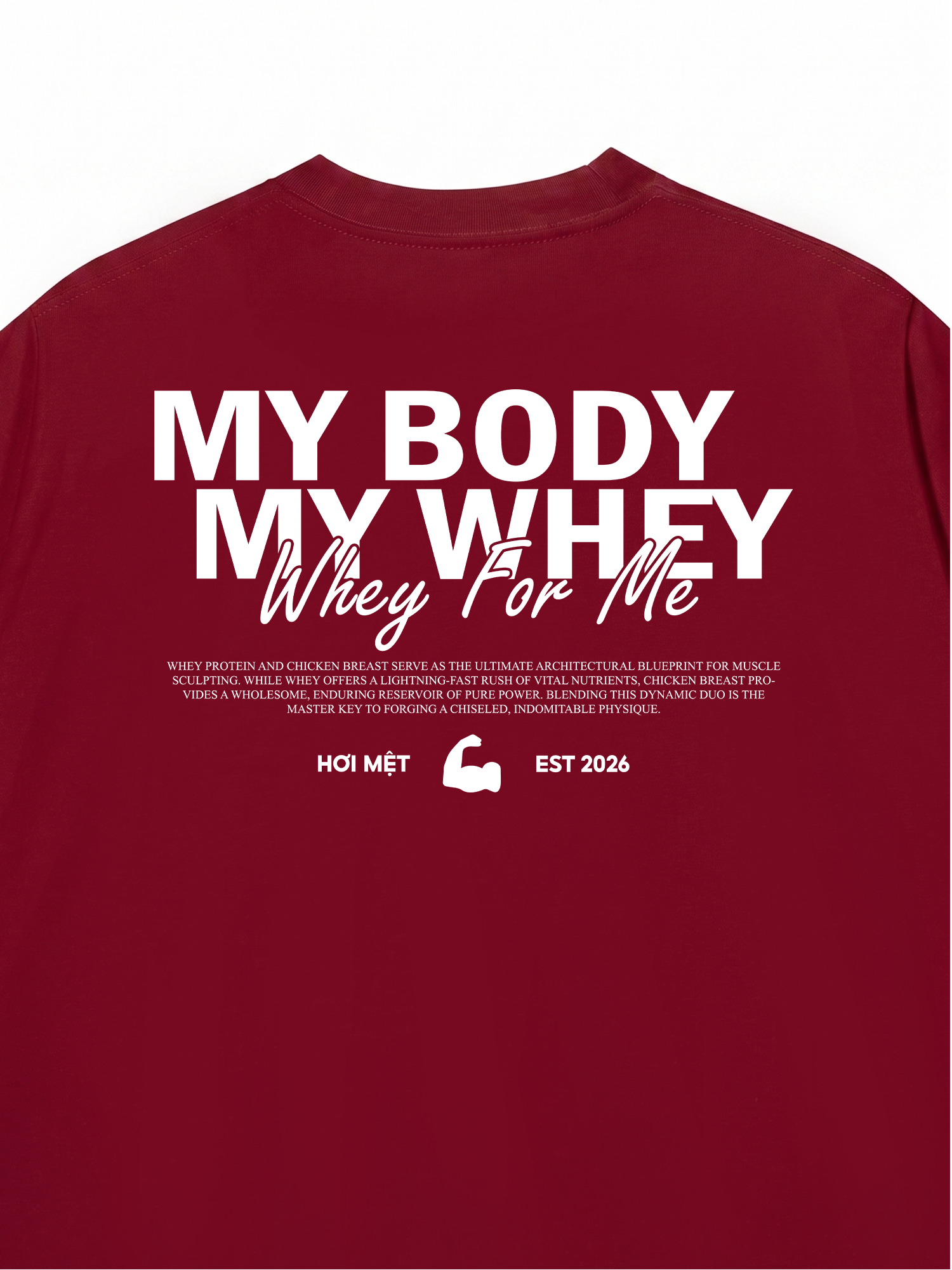 Áo Thun Relaxed Fit Whey For Me