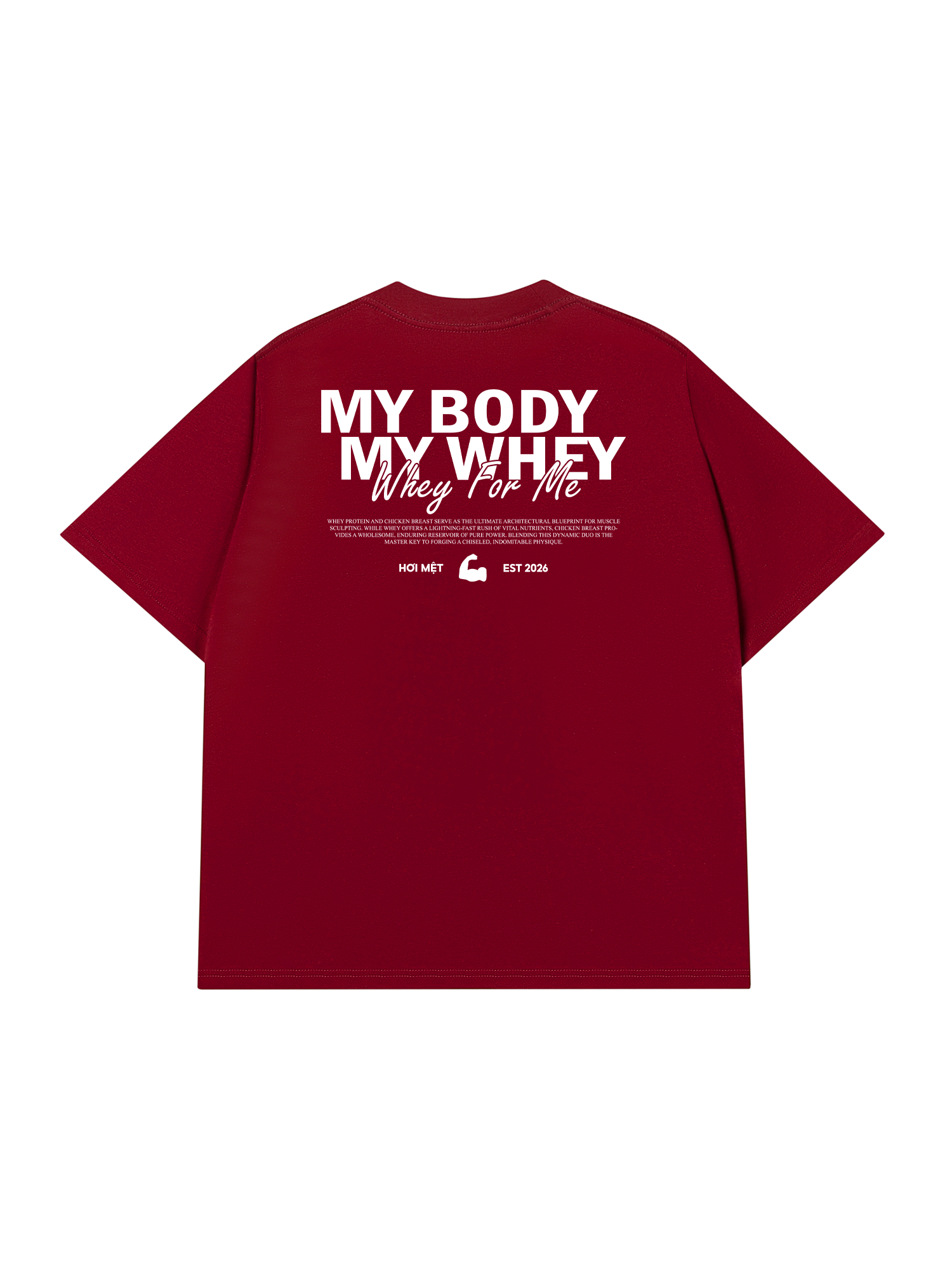 Áo Thun Relaxed Fit Whey For Me