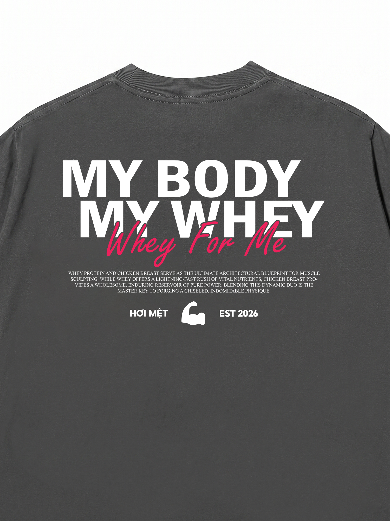 Áo Thun Relaxed Fit Whey For Me
