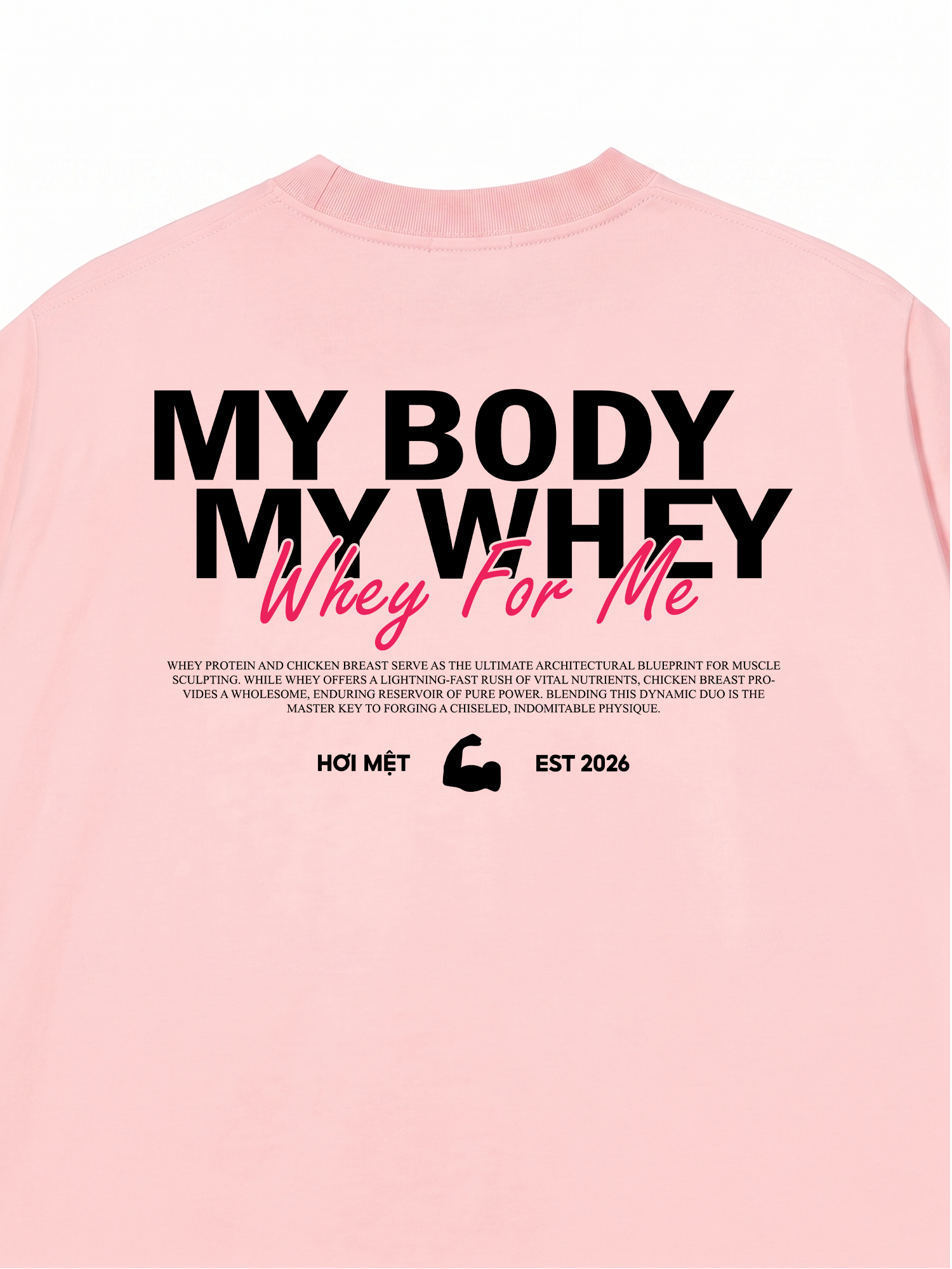 Áo Thun Relaxed Fit Whey For Me