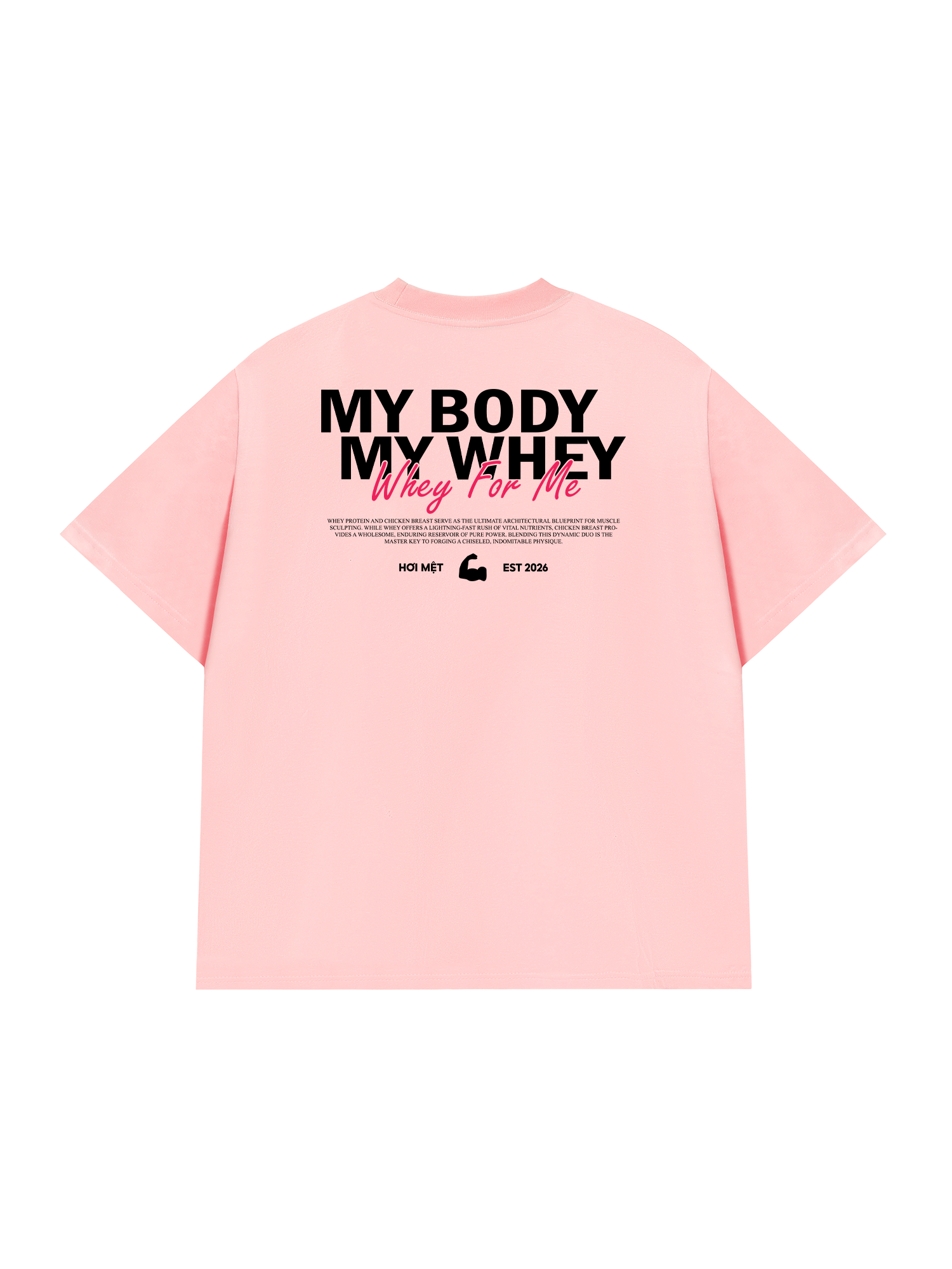 Áo Thun Relaxed Fit Whey For Me