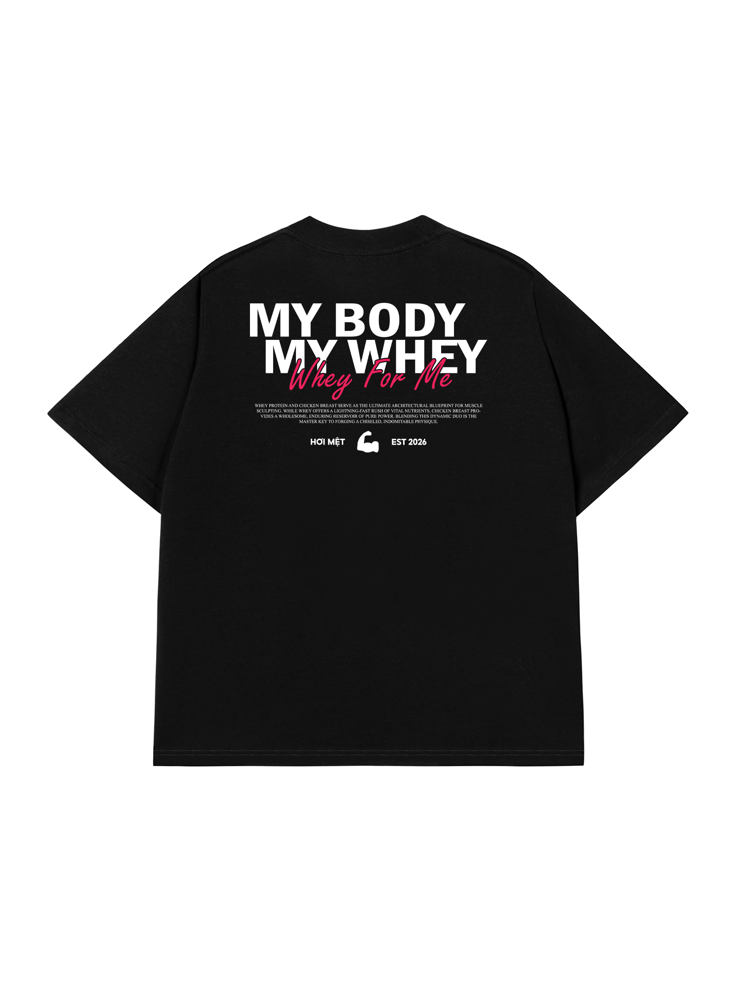 Áo Thun Relaxed Fit Whey For Me