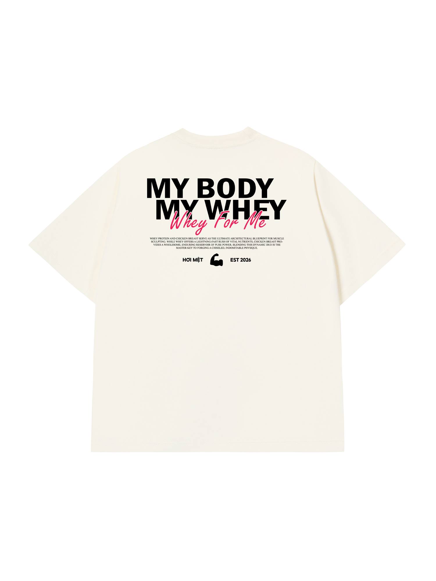 Áo Thun Relaxed Fit Whey For Me