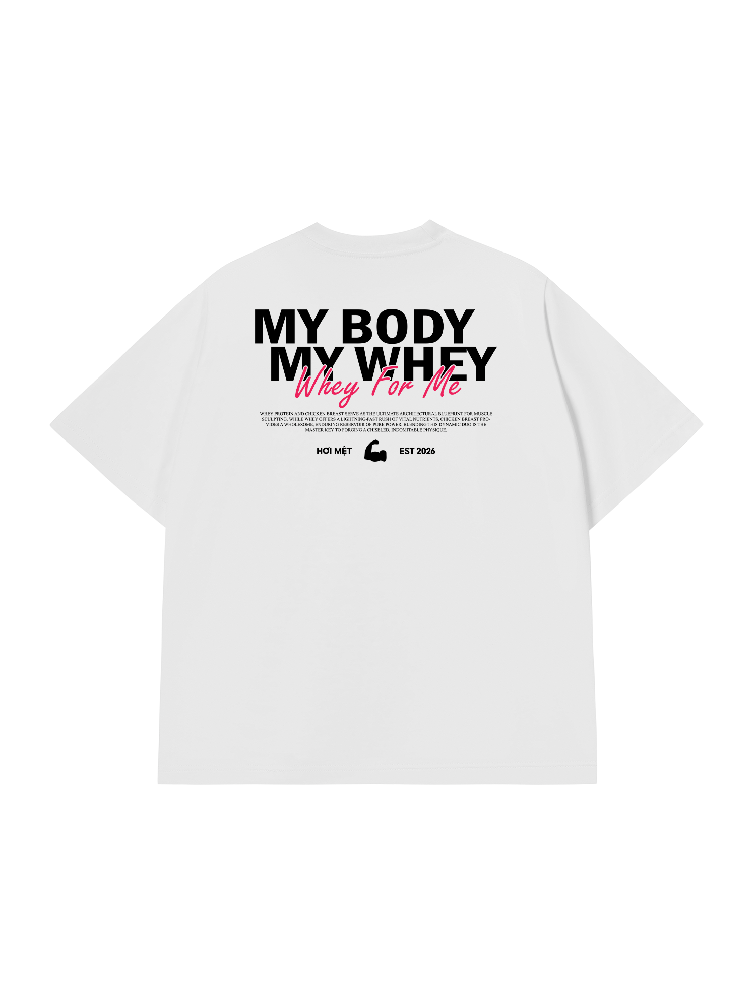 Áo Thun Relaxed Fit Whey For Me