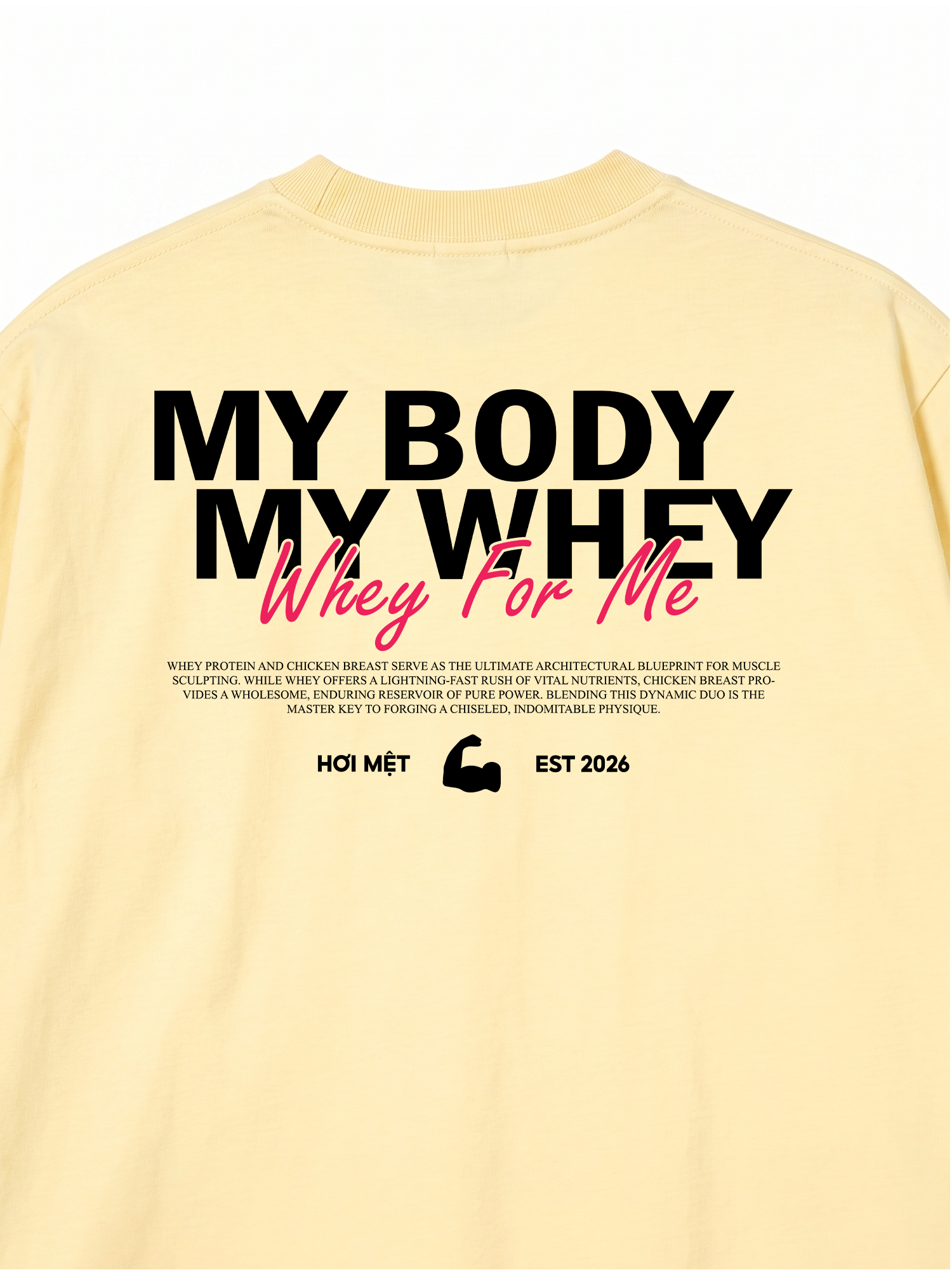 Áo Thun Relaxed Fit Whey For Me