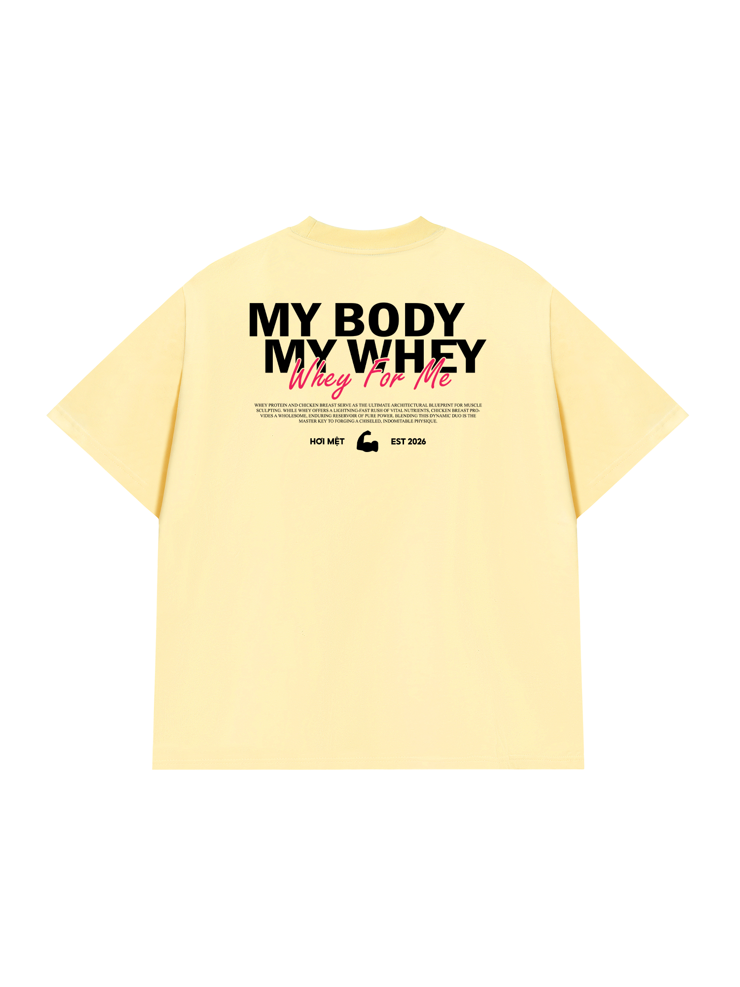 Áo Thun Relaxed Fit Whey For Me
