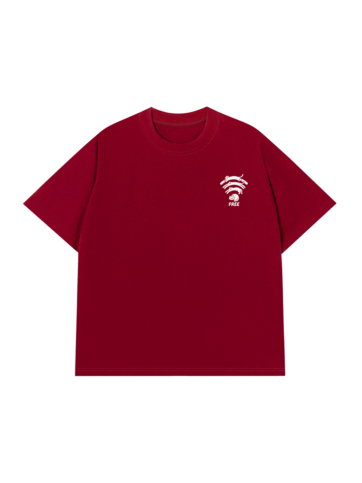 Áo Thun Relaxed Fit Wifi Meow