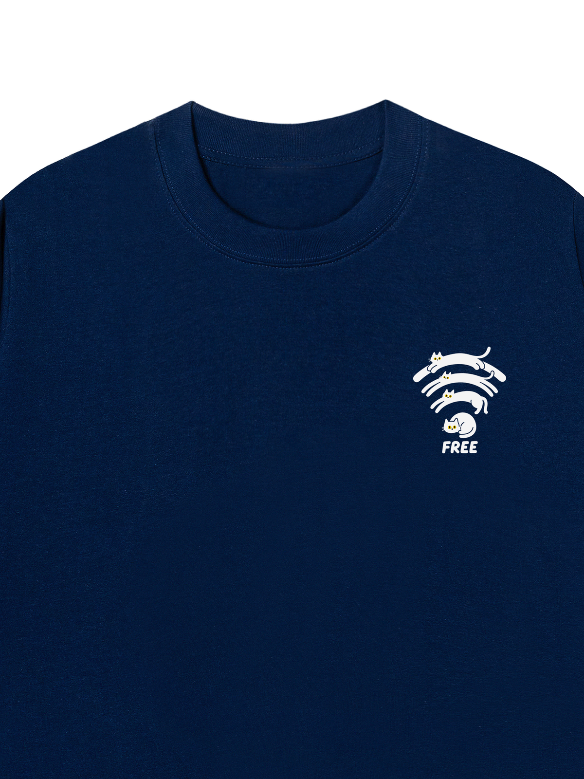 Áo Thun Relaxed Fit Wifi Meow