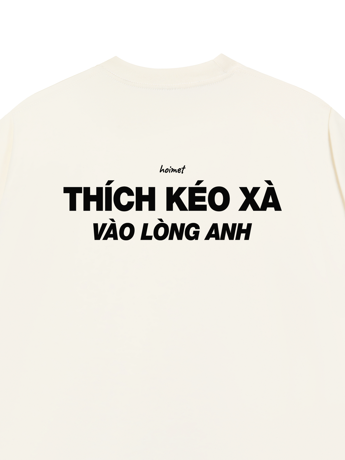 Áo Thun Relaxed Fit Xà Vào Lòng Anh