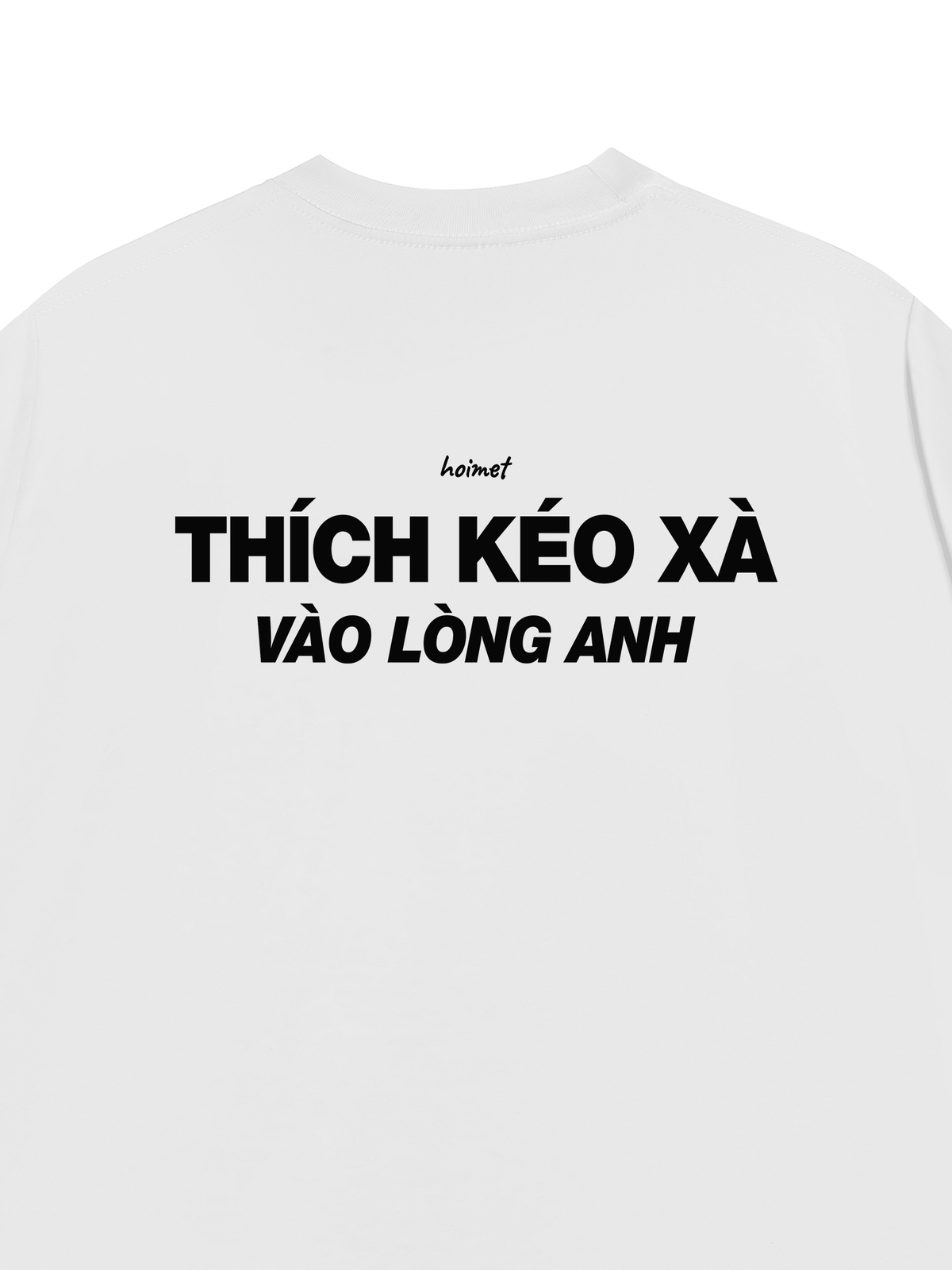 Áo Thun Relaxed Fit Xà Vào Lòng Anh