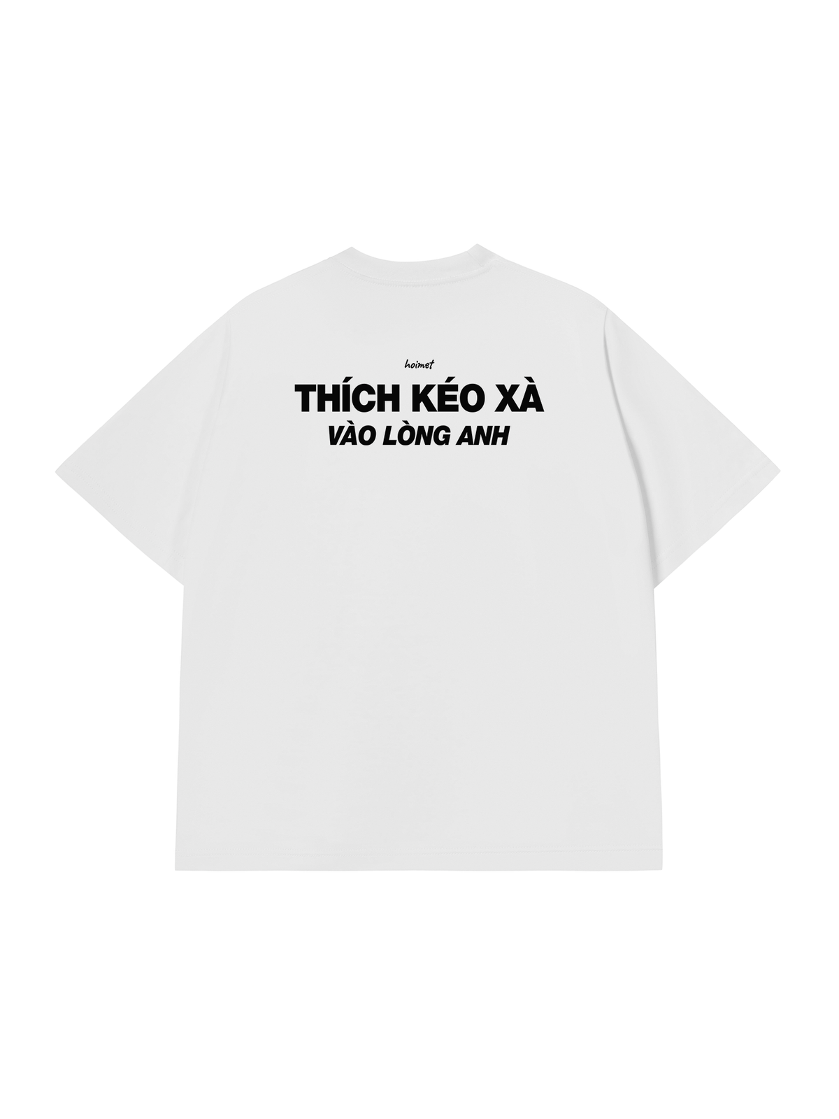 Áo Thun Relaxed Fit Xà Vào Lòng Anh