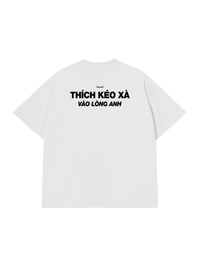 Áo Thun Relaxed Fit Xà Vào Lòng Anh