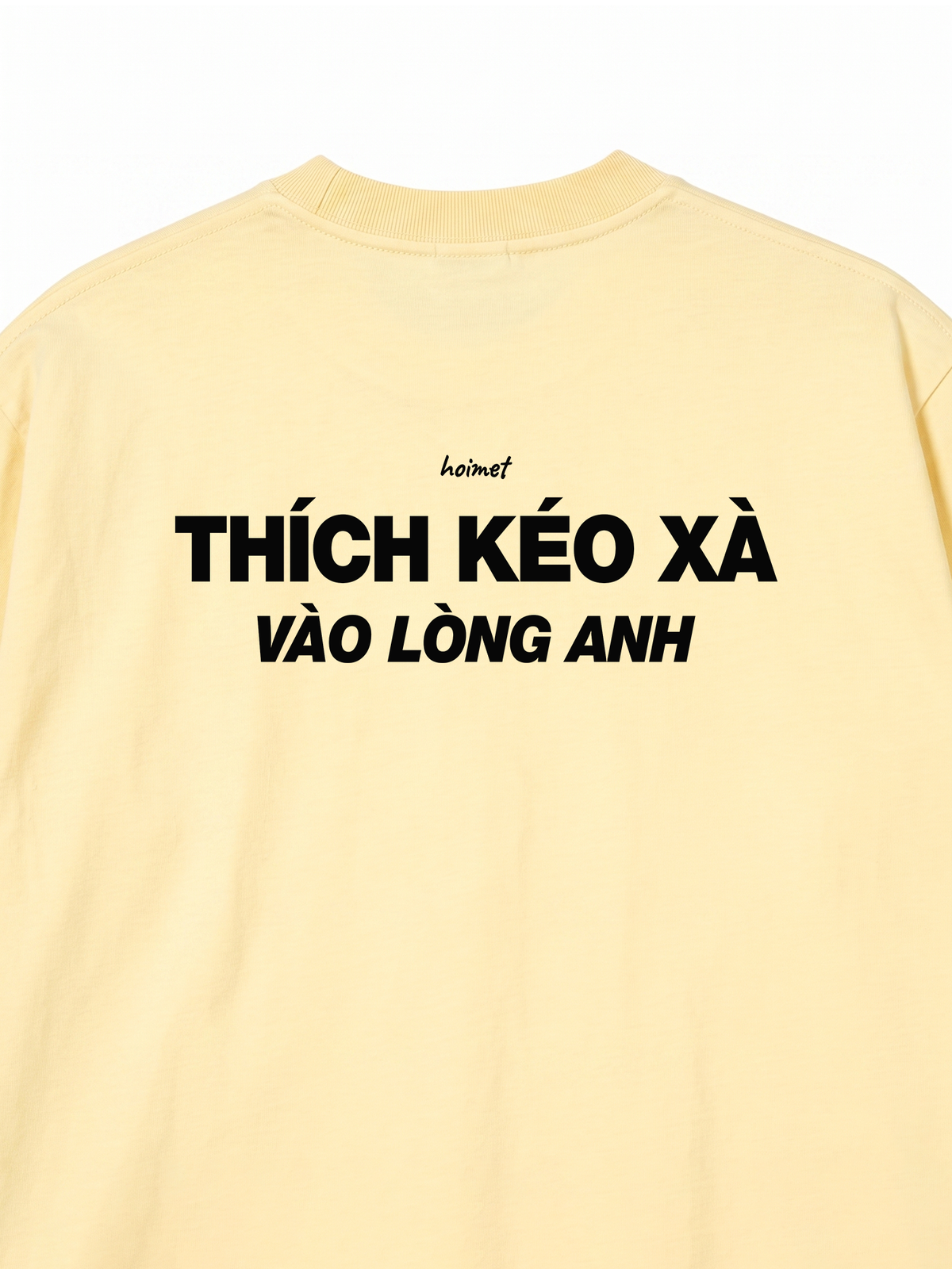 Áo Thun Relaxed Fit Xà Vào Lòng Anh