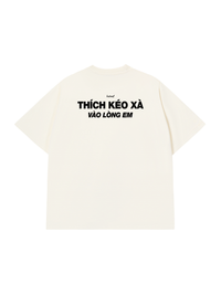 Áo Thun Relaxed Fit Xà Vào Lòng Em