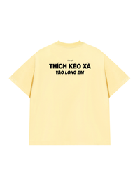 Áo Thun Relaxed Fit Xà Vào Lòng Em