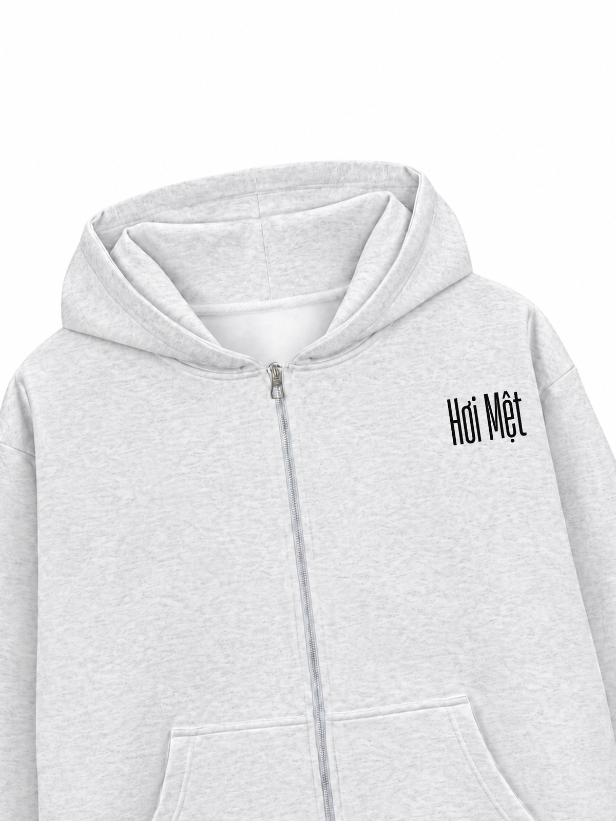 Áo Hoodie Zip Nỉ Hai Da Dành Thời Gian Cho Mèo