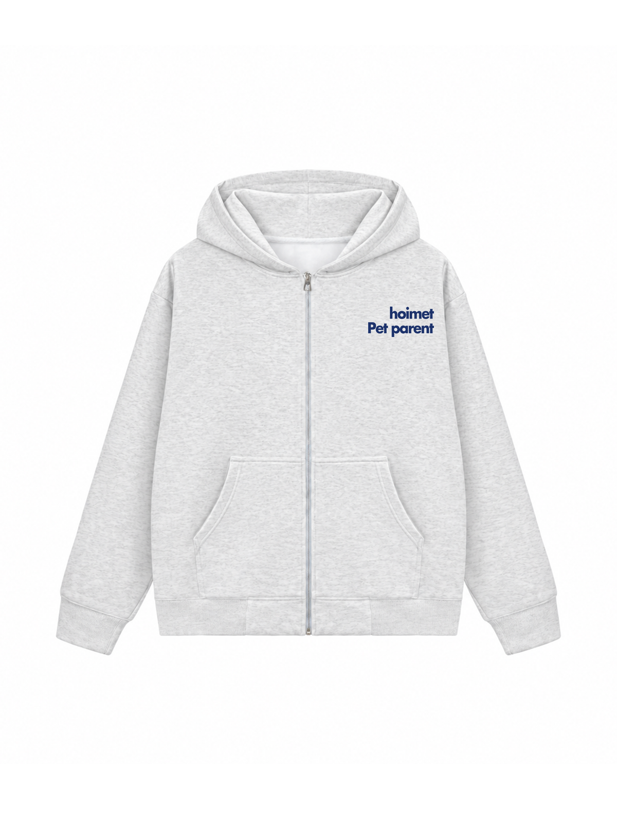 Áo Hoodie Zip Nỉ Hai Da I Love Dog