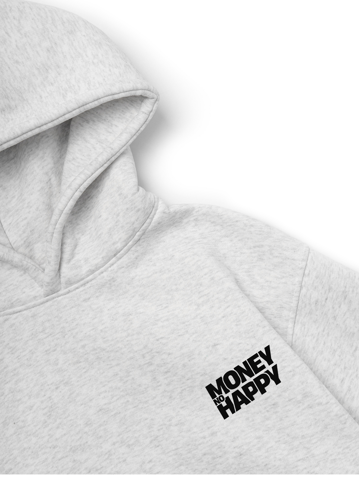 Áo Hoodie Nỉ Hai Da No Money No Happy