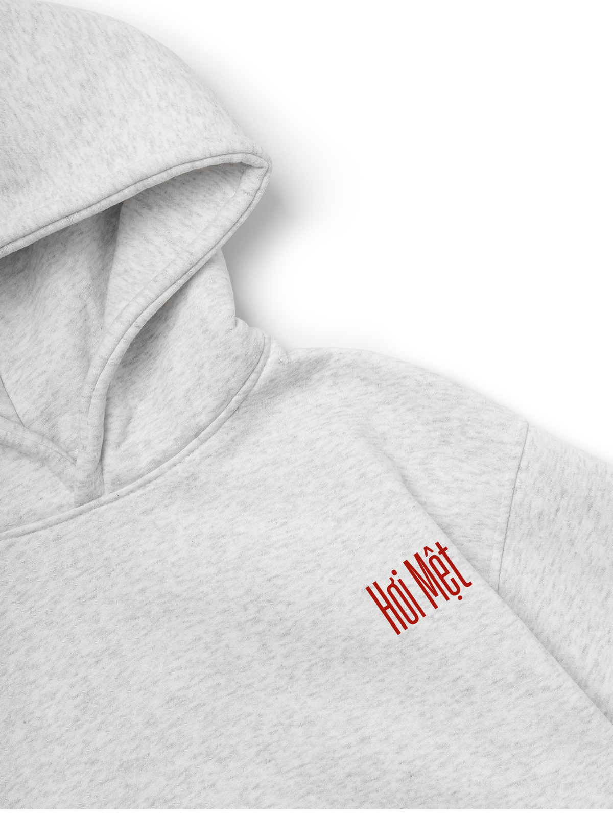 Áo Hoodie Nỉ Hai Da Chỉ Ăn Không Tập