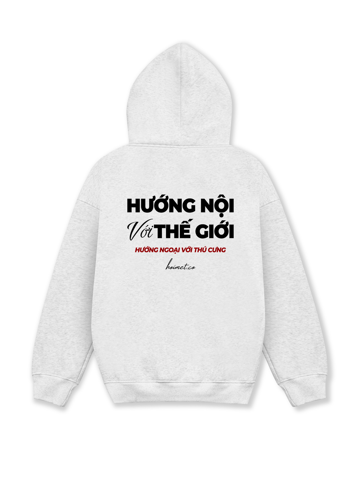 Áo Hoodie Nỉ Hai Da Hướng Ngoại Với Thú Cưng