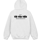 Áo Hoodie Nỉ Hai Da Tôi Yêu Tiền