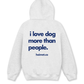 Áo Hoodie Nỉ Hai Da I Love Dog