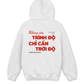 Áo Hoodie Nỉ Hai Da Không Cần Trình Độ