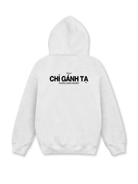 Áo Hoodie Nỉ Hai Da Chỉ Gánh Tạ