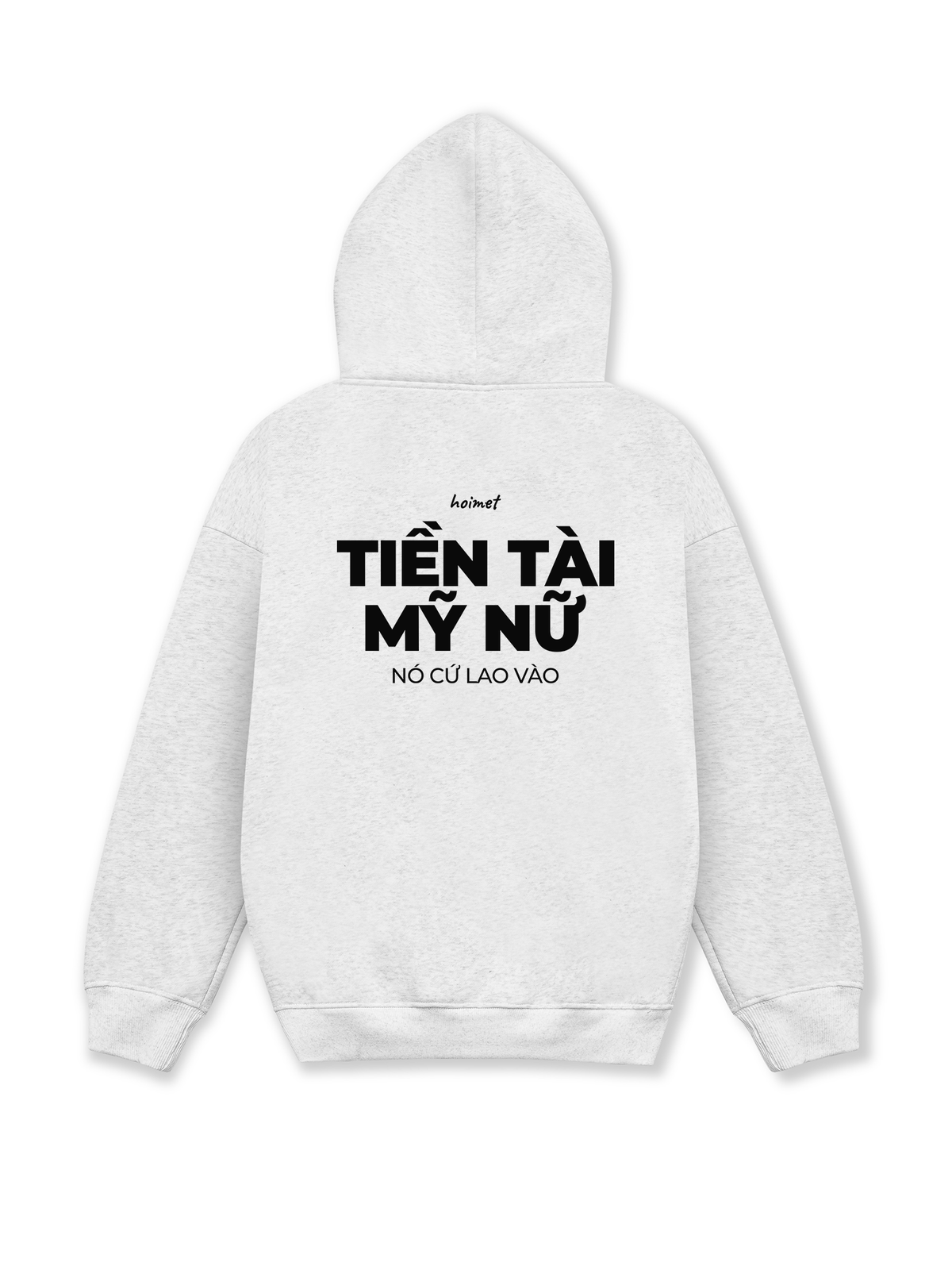 Áo Hoodie Nỉ Hai Da Tiền Tài Mỹ Nữ
