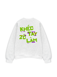 Áo Sweater Nỉ Hai Da Khéo Tay Zô Làm