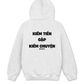 Áo Hoodie Nỉ Hai Da Kiếm Tiền Gặp Kiếm Chuyện