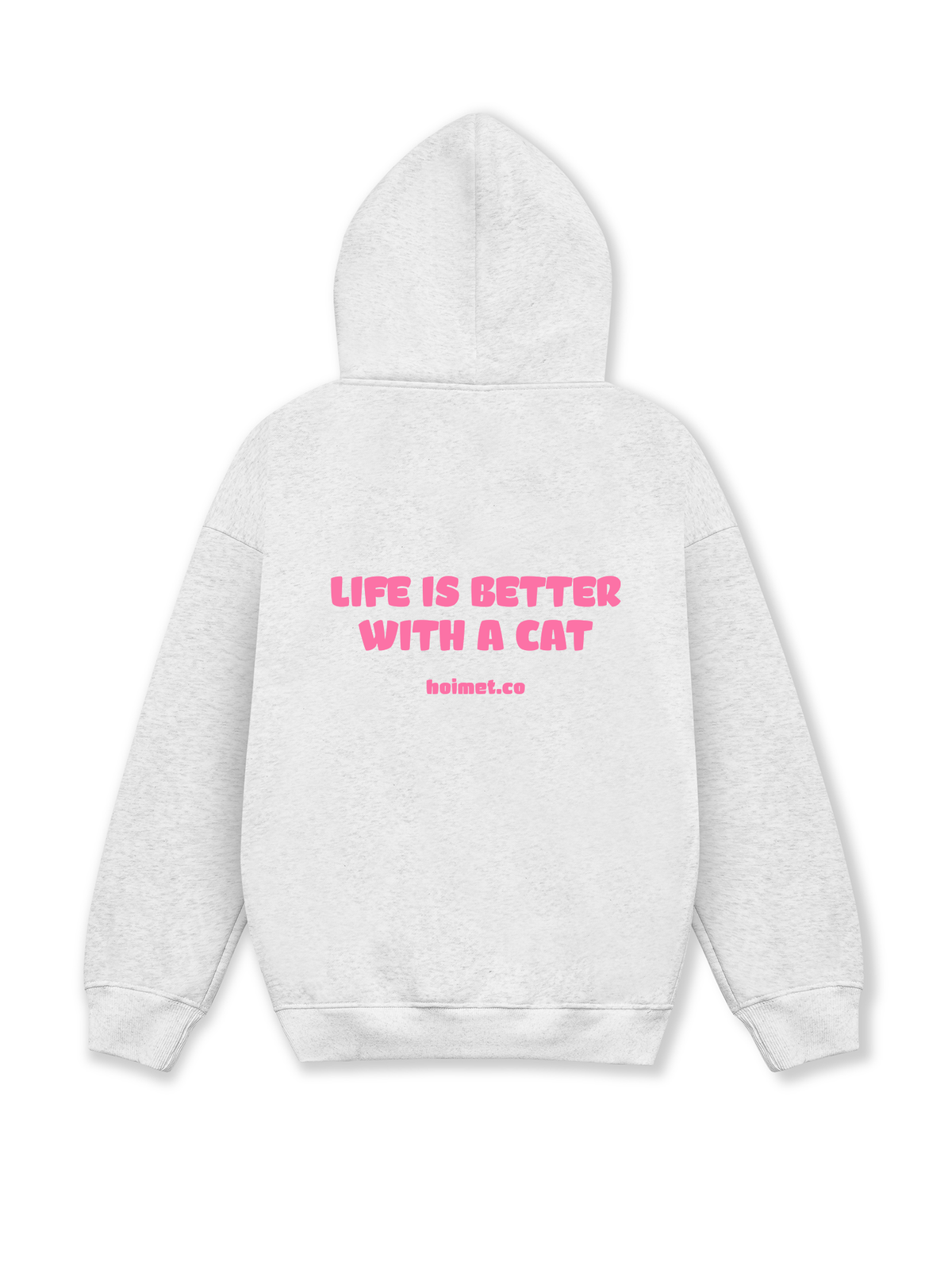 Áo Hoodie Nỉ Hai Da Life Is Better With A Cat