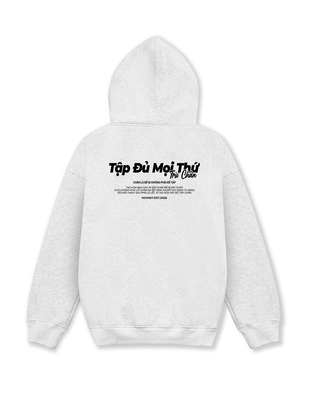 Áo Hoodie Nỉ Hai Da Tập Đủ Mọi Thứ