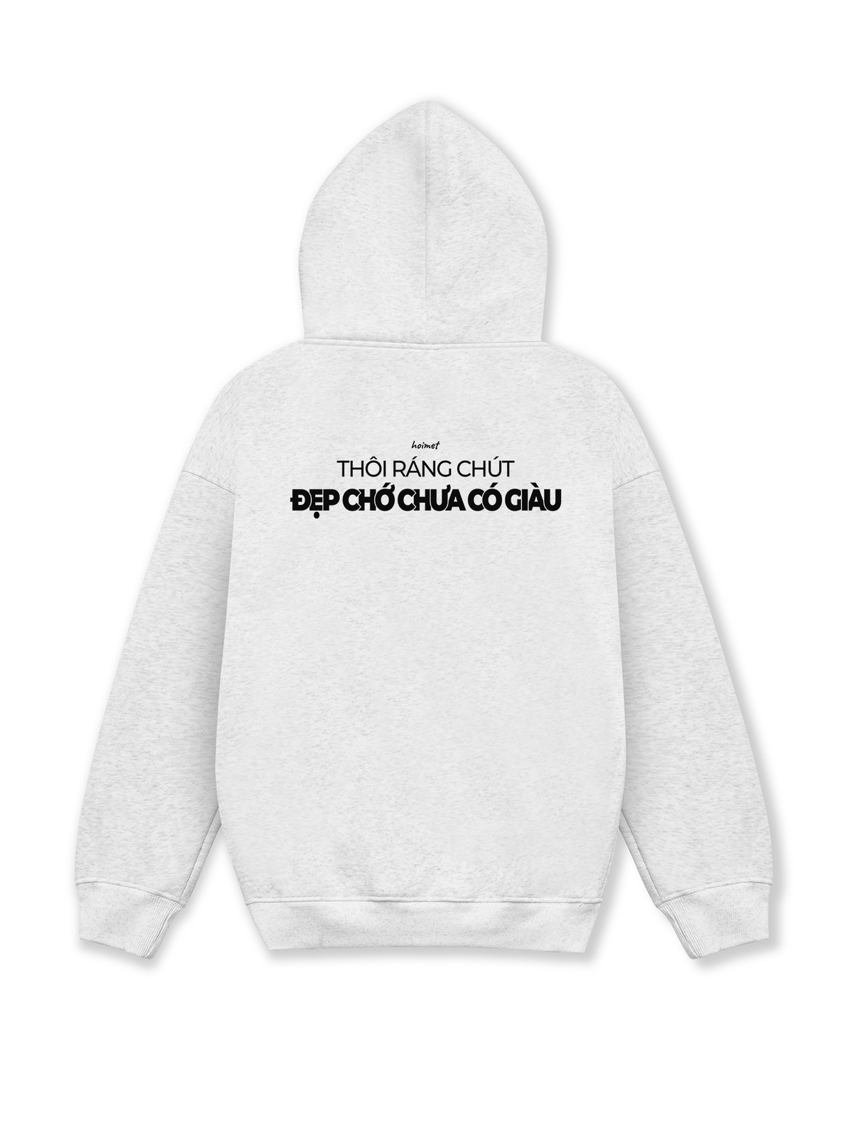 Áo Hoodie Nỉ Hai Da Đẹp Nhưng Không Giàu